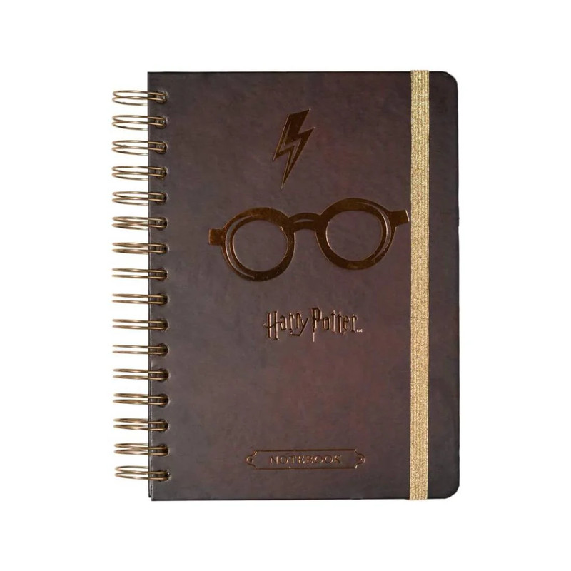 Harry Potter Hard Cover A5 Bullet Journal Notebook - دفتر